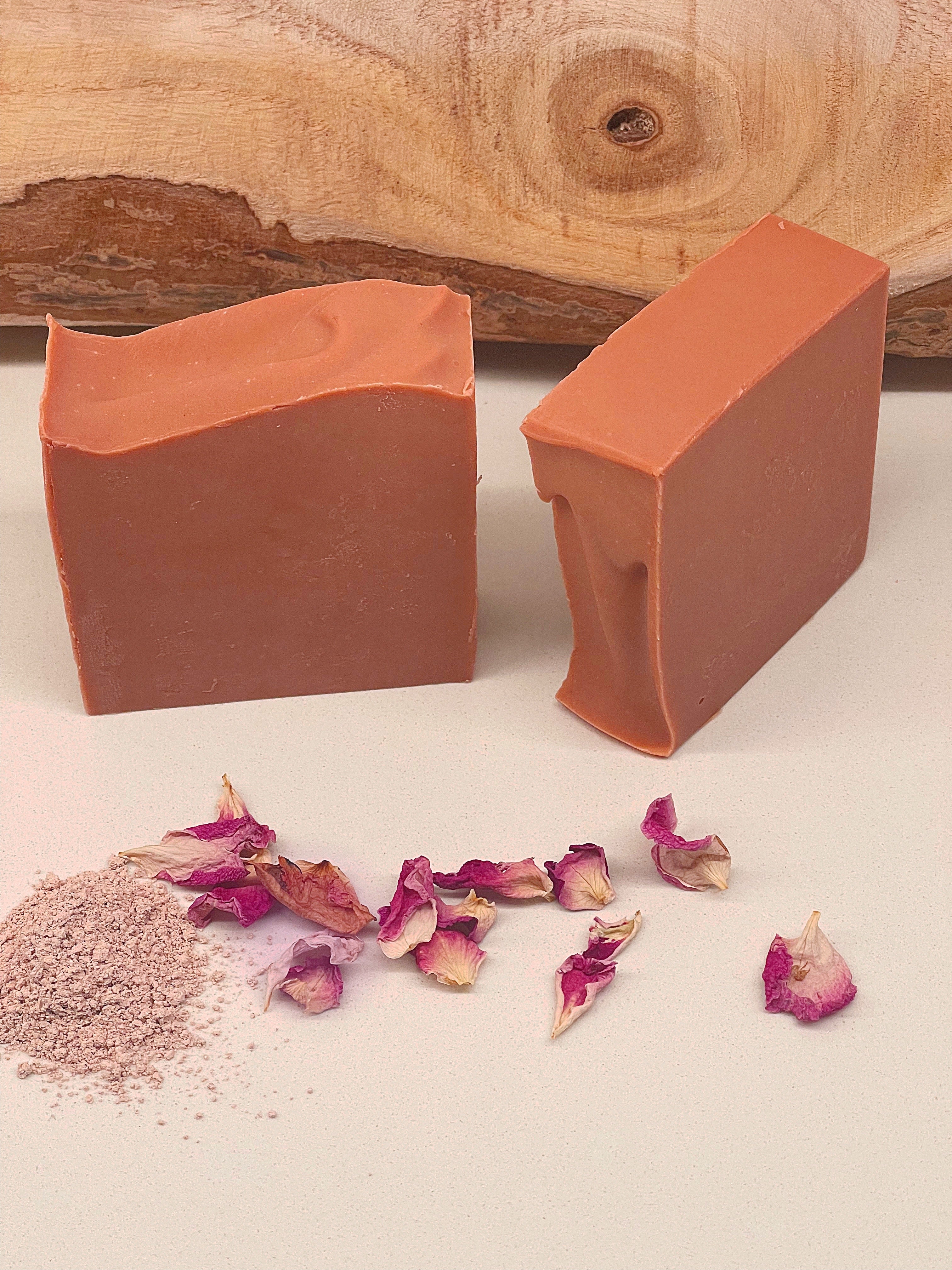 ROSAGIN(Exclusive Rose Clay Facial Soap)